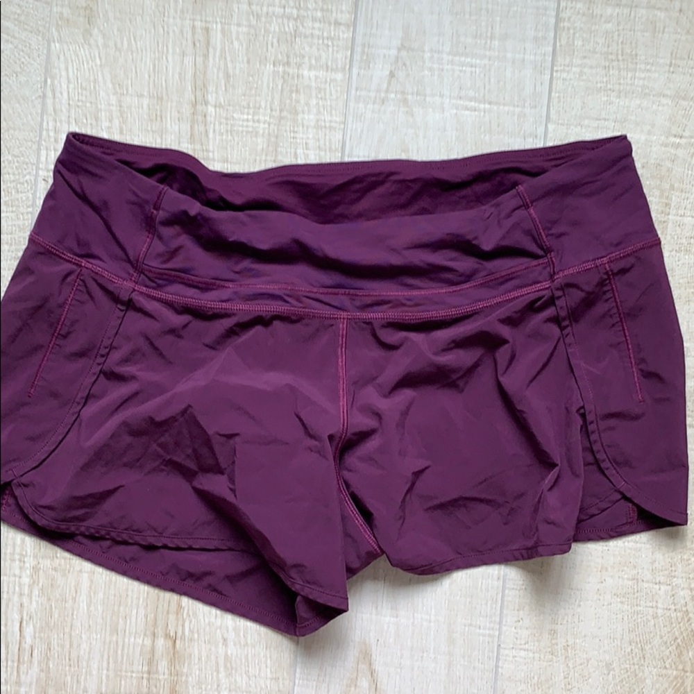 Barely worn lululemon shorts
